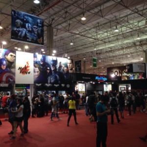 4.dez.2014 - Público começa a chegar para o primeiro dia de Comic Con Experience, em São Paulo - Guilherme Solari/UOL