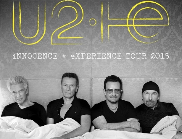 Foto de divulgação da turnê "iNNOCENCE + eXPERIENCE" do U2 - Divulgação