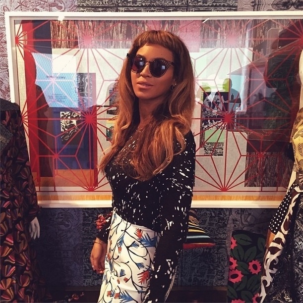 Frajas curtas - Beyoncé - Reprodução/Instagram/beyonce