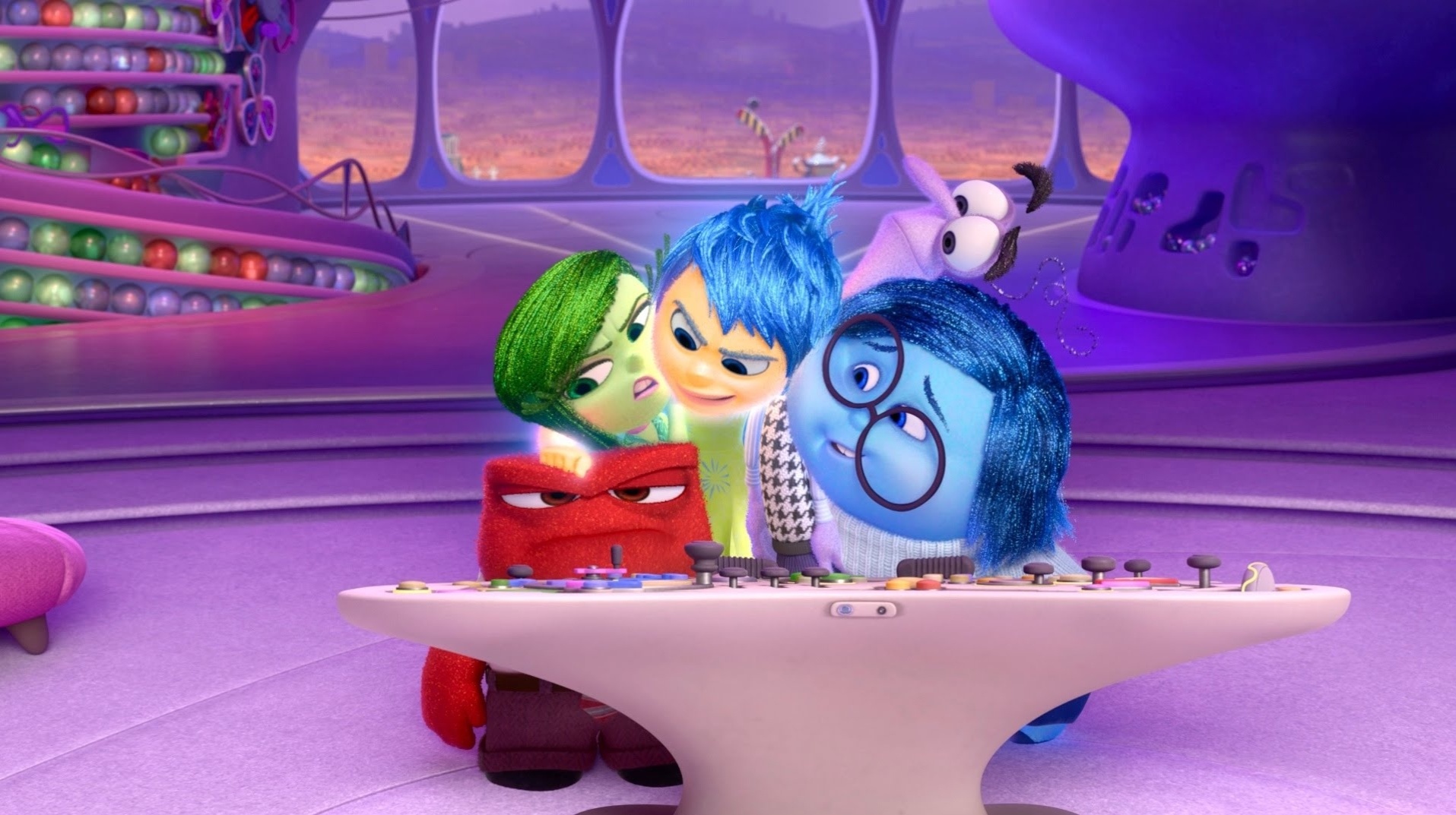 Cena da animação "Divertida Mente", da Pixar - Divulgação