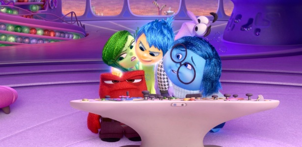 Cena da animação "Divertida Mente", da Pixar - Divulgação