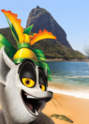 Julien "faz selfie" no Rio para divulgar série