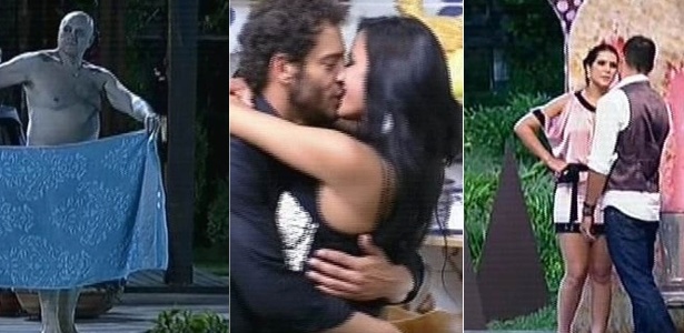 Maroni nu, Lorena e Diego se beijando e Darlos brigando marcaram última festa de "A Fazenda 7"