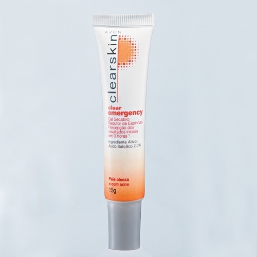 Produtos para acne adulta - Clear Emergency Gel Secativo, Avon - Divulgação