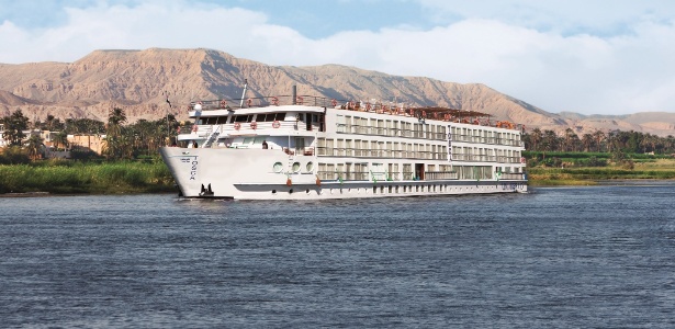 A jornada no Nilo será realizada com a embarcação River Tosca - Divulgação/Uniworld Boutique River Cruises