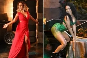 Beyoncé, Valesca e Nicki Minaj: unidas pelo popozão na música pop - Reprodução, AgNews e AFP