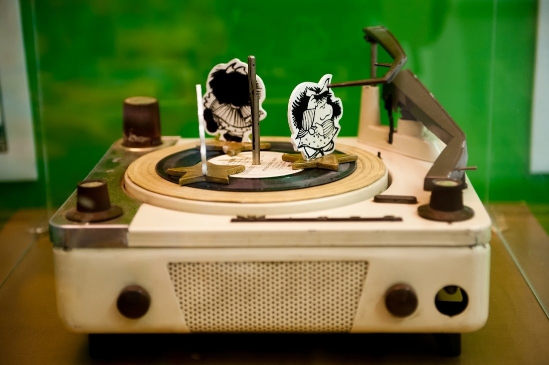 Imagem da exposição "O Mundo Segundo Mafalda", na a Praça das Artes, centro de São Paulo - Divulgação/Sylvia Masini