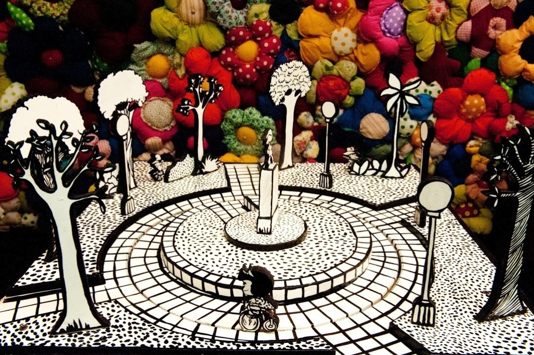 Imagem da exposição "O Mundo Segundo Mafalda", na a Praça das Artes, centro de São Paulo - Divulgação/Sylvia Masini