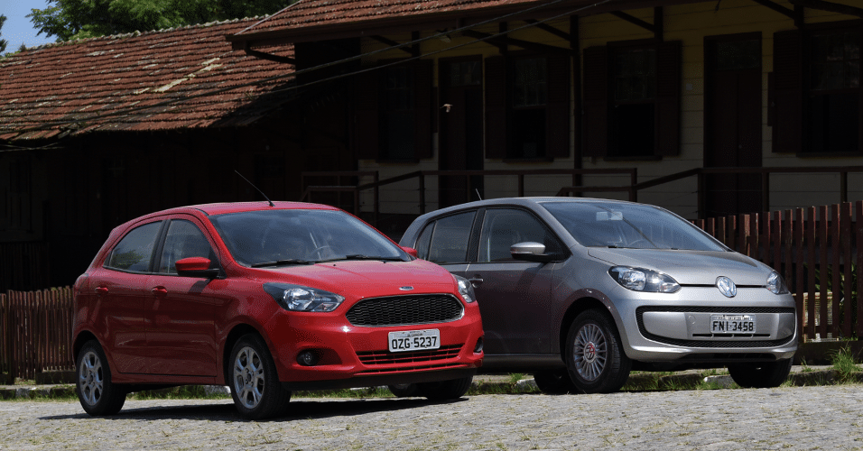 Ford Ka SEL 1.0 2015 encara Volkswagen Move up! 2015 - Murilo Góes/UOL
