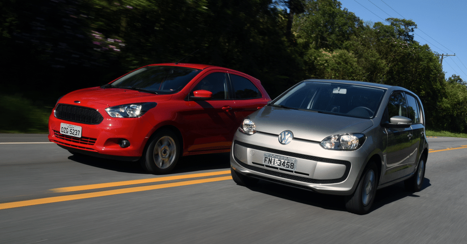 Ford Ka SEL 1.0 2015 encara Volkswagen Move up! 2015 - Murilo Góes/UOL