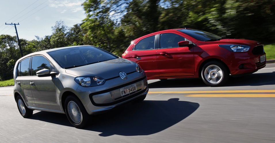 Ford Ka SEL 1.0 2015 encara Volkswagen Move up! 2015 - Murilo Góes/UOL