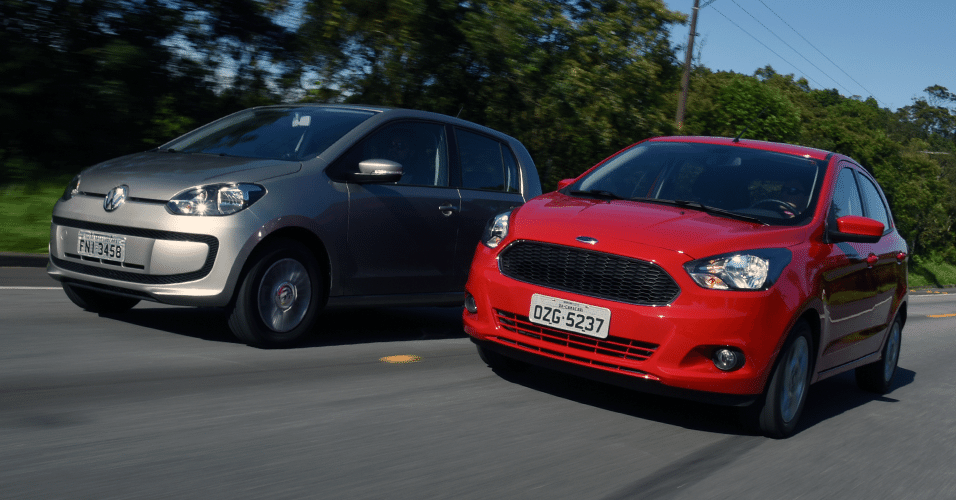 Ford Ka SEL 1.0 2015 encara Volkswagen Move up! 2015 - Murilo Góes/UOL