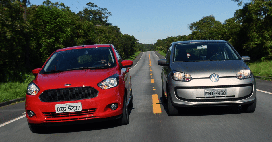 Ford Ka SEL 1.0 2015 encara Volkswagen Move up! 2015 - Murilo Góes/UOL