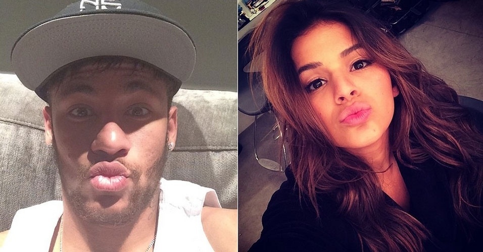 13.abr.2014 - No Dia do Beijo, Neymar e Bruna Marquezine mandam recado misterioso na web