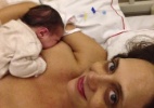 Atriz Letícia Isnard dá à luz sua primeira filha - Reprodução/Facebook
