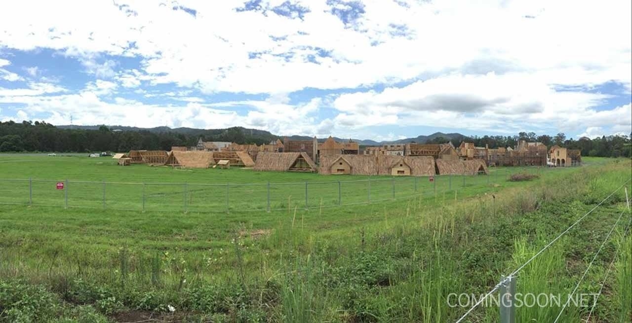 Primeiras imagens do set de filmagens de "Piratas do Caribe 5", em Queensland, na Austrália - Reprodução/Coming Soon