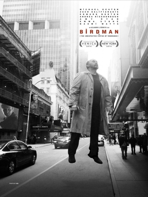 Pôster de "Birdman", do diretor Alejandro González Iñárritu - Divulgação