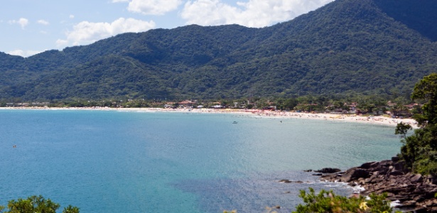 Maresias é uma das setes praias impróprias para banho em São Sebastião - Bruno Poletti/Folhapress