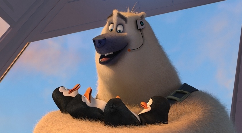 Cena de "Os Pinguins de Madagascar", de Simon J. Smith e Eric Darnell - Divulgação