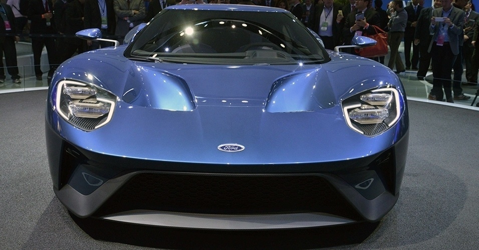 Ford GT no Salão de Detroit 2015 - Newspress