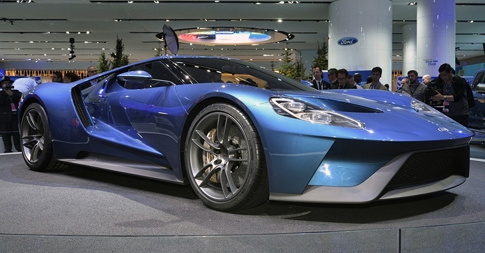 Ford GT no Salão de Detroit 2015 - Newspress
