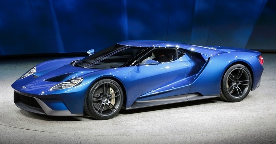 Ford GT no Salão de Detroit 2015 - Mark Blinch/Reuters