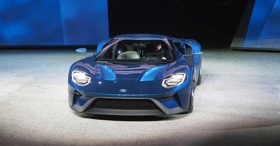 Ford GT no Salão de Detroit 2015 - Newspress