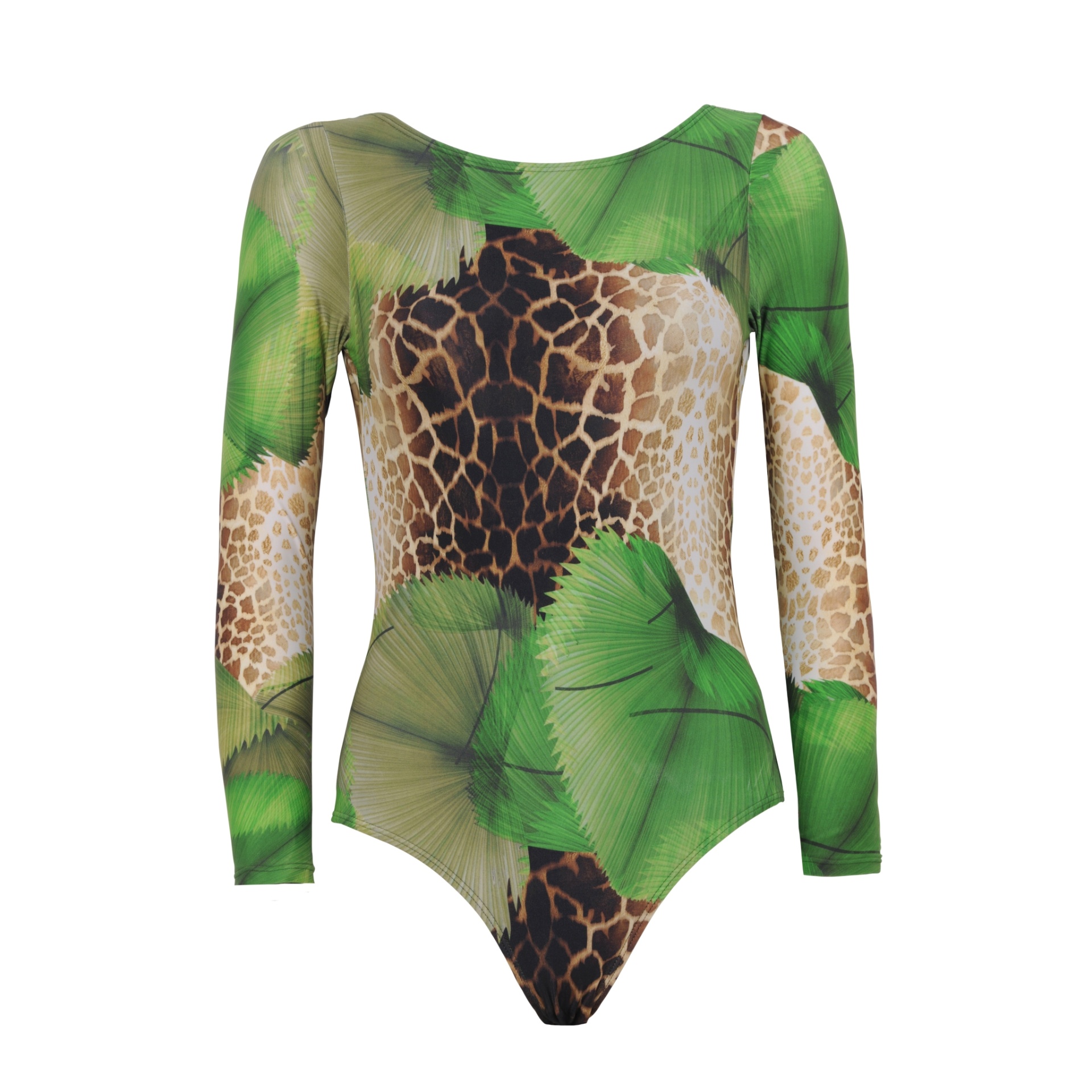 Maiô estampado de mangas longas, da Água de Coco para C&A. Preço: R$ 139. Informações: www.cea.com.br | Preço e disponibilidade pesquisados em dezembro de 2014 e sujeitos a alterações - Divulgação