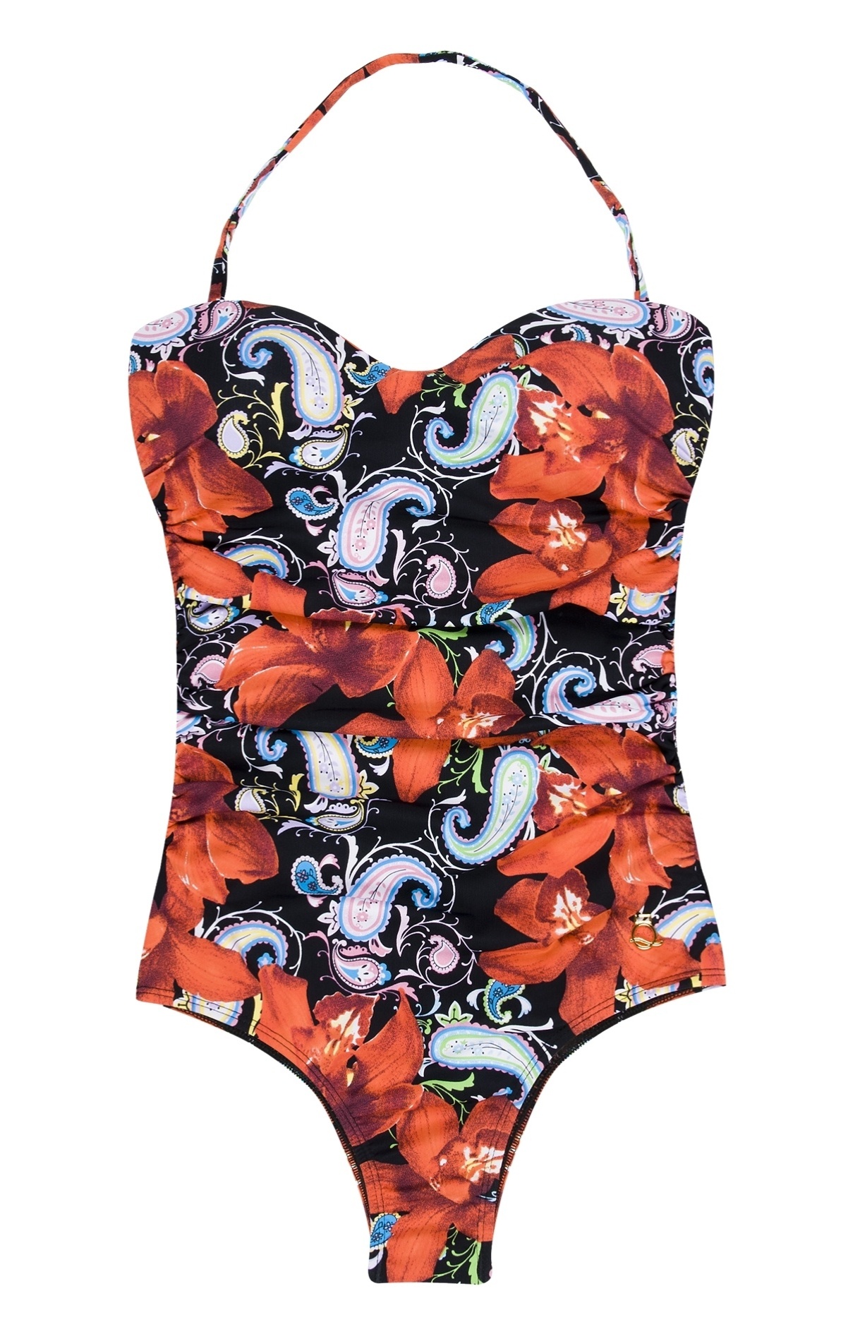 Maio? estampado frente única e drapeado, da Líquido. Preço: R$ 99. Informações: www.liquido.com.br | Preço e disponibilidade pesquisados em dezembro de 2014 e sujeitos a alterações - Divulgação