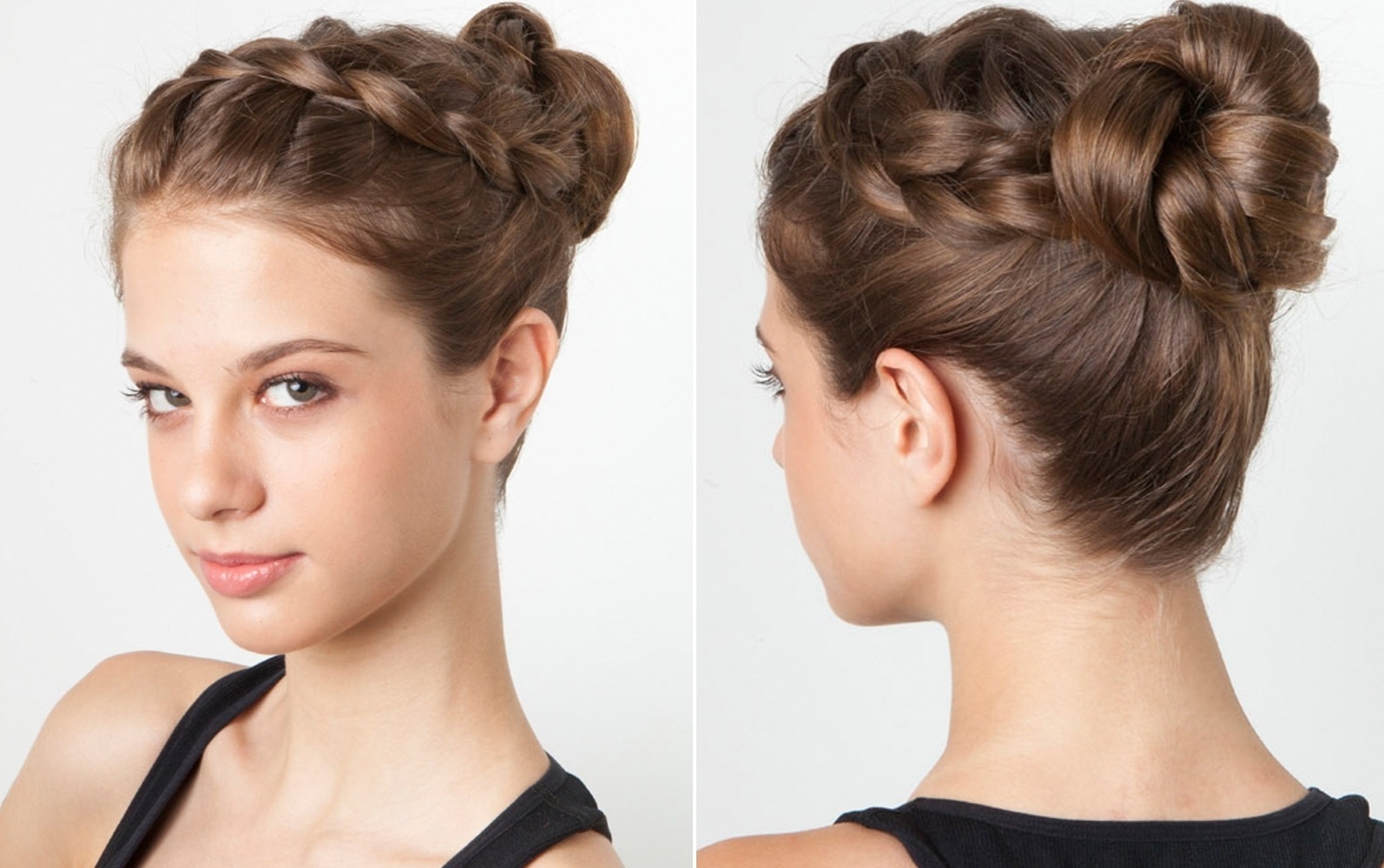 Cbelos de praia - trança e coque - Fabiano Cerchiari/UOL