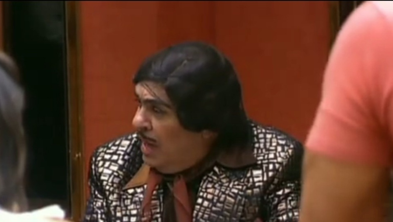 Chico Anysio participa do "BBB1" - Reprodução/ TV Globo