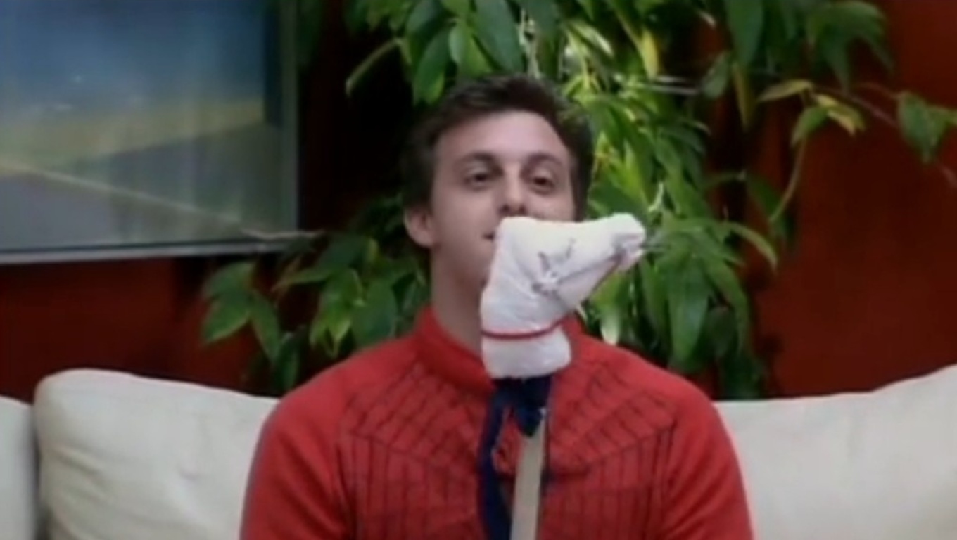 Luciano Huck participa do "BBB2" - Reprodução/ TV Globo