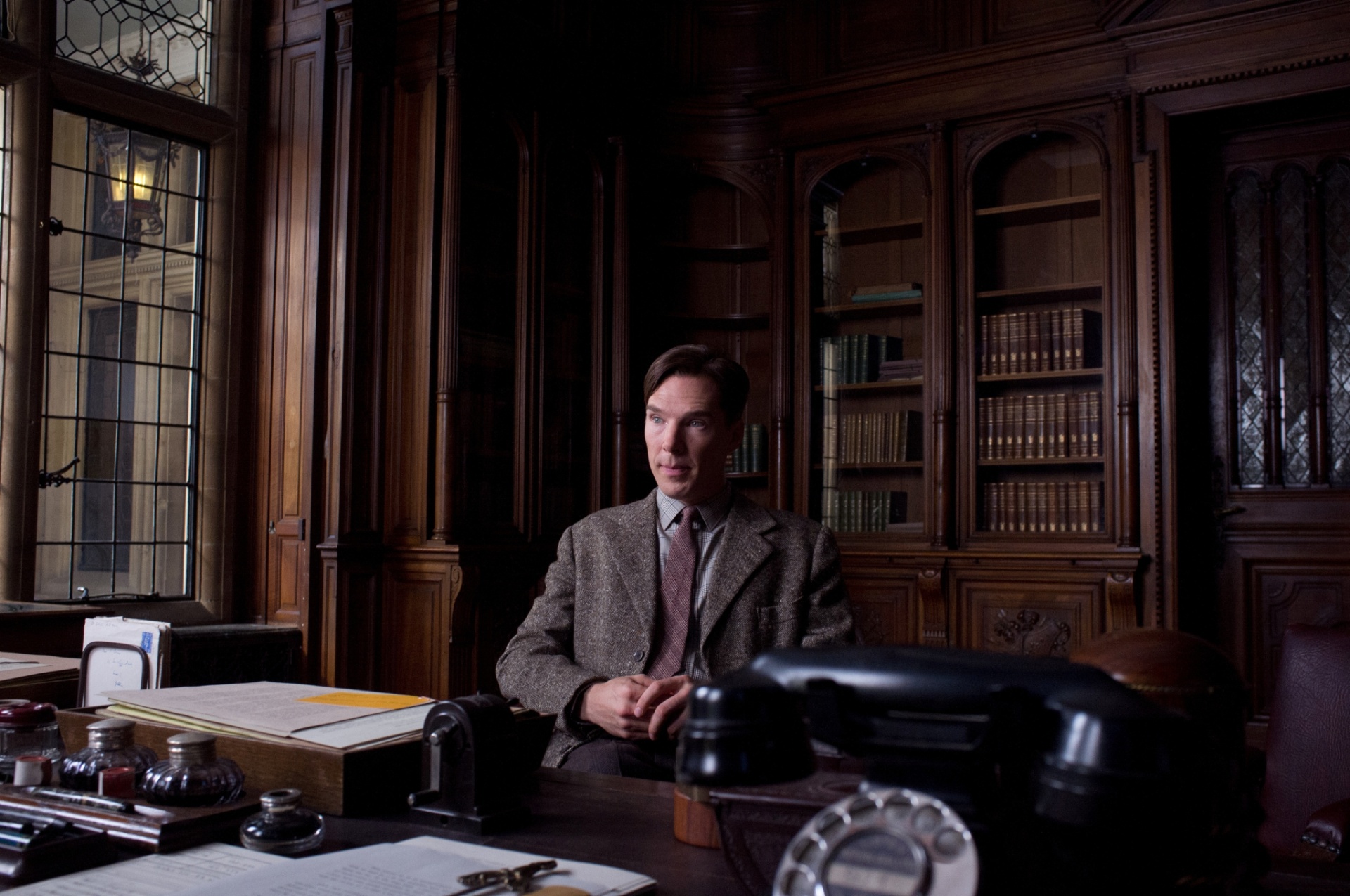 Cena do filme "Jogo da Imitação", do diretor Morten Tyldum - Divulgação/Diamond Films