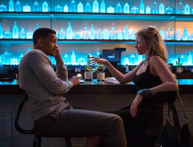 contioutra.com - Filme com Will Smith e Margot Robbie na Netflix mostra que o amor pode ser o maior golpe de todos