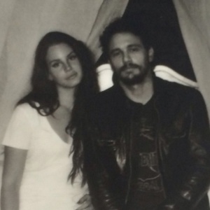 Lana Del Rey e James Franco, em imagem postada no Instagram do ator - Reprodução/Instagram