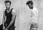 David Beckham aparece sensual em nova campanha de rede de fast fashion - Divulgação