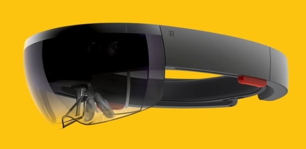 Correndo por fora, a Microsoft planeja entrar na disputa do segmento de realidade virtual com o Hololens - Divulgação