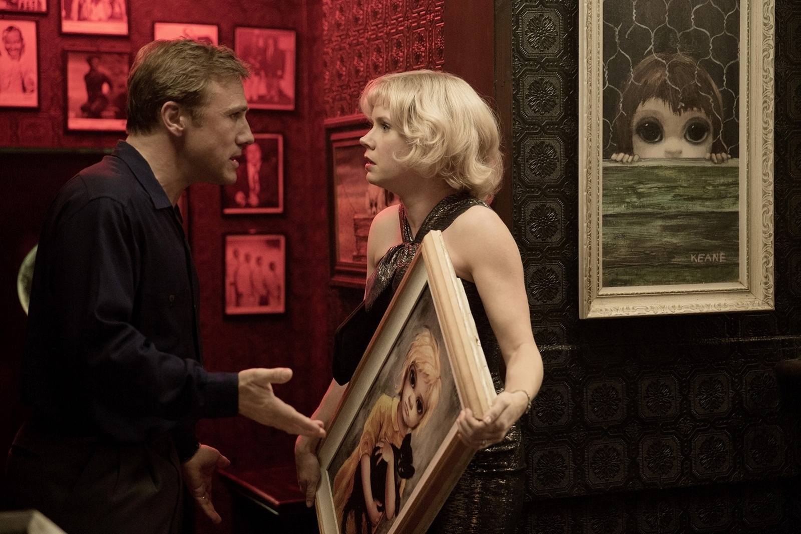 Cena de "Grandes Olhos", de Tim Burton - Divulgação