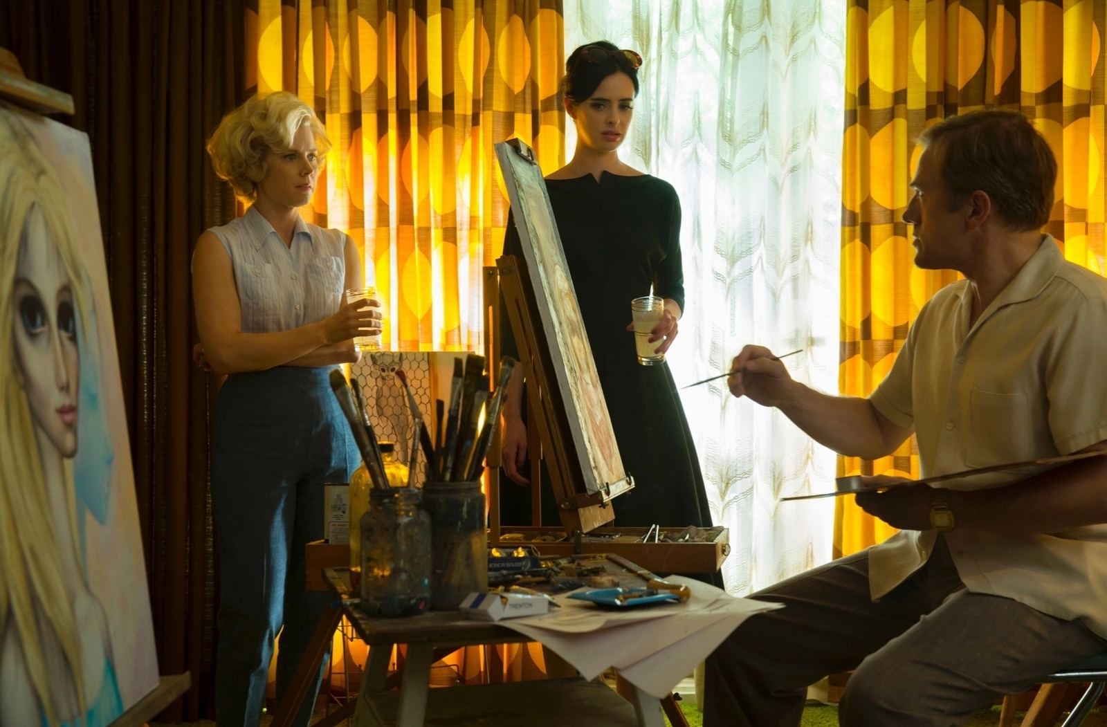 Cena de "Grandes Olhos", de Tim Burton - Divulgação