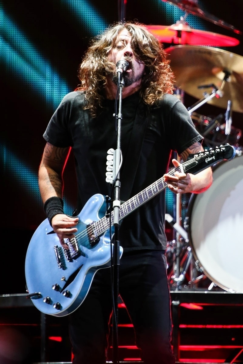 23.jan.2015 - Foo Fighters apresenta em São Paulo a turnê "Sonic Highways" - Manuela Scarpa//Photo Rio News