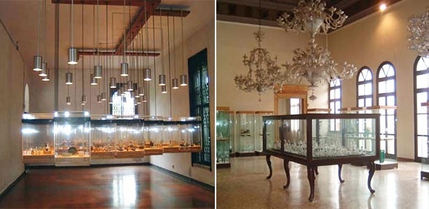 Acervo do Museu do Vidro, em Murano, na Itália - Divulgação