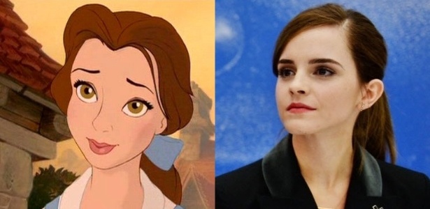 A atriz Emma Watson, que vai interpretar Bela em nova versão de "A Bela e a Fera"