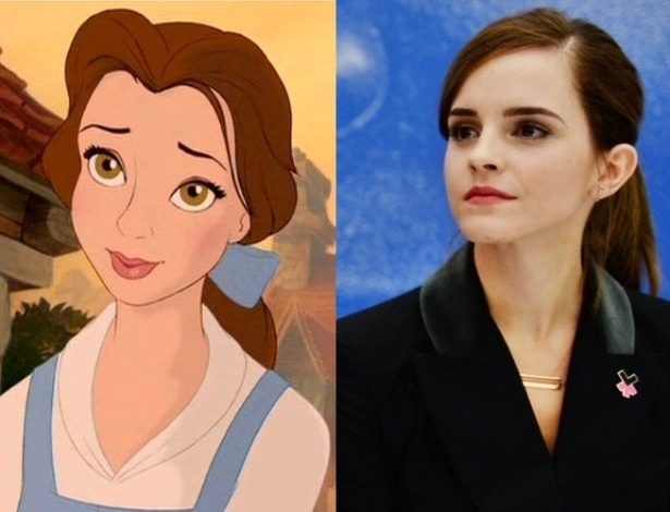 A atriz Emma Watson, que vai interpretar Bela em nova versão de "A Bela e a Fera" - Divulgação/Zumapress/Xinhua