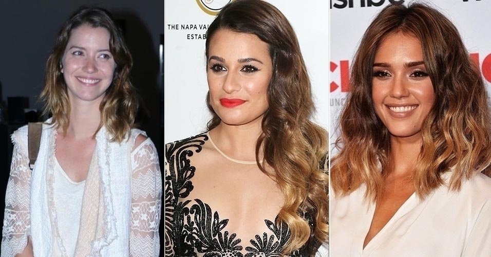 Abre dip dye hair - Getty Images/TV Globo