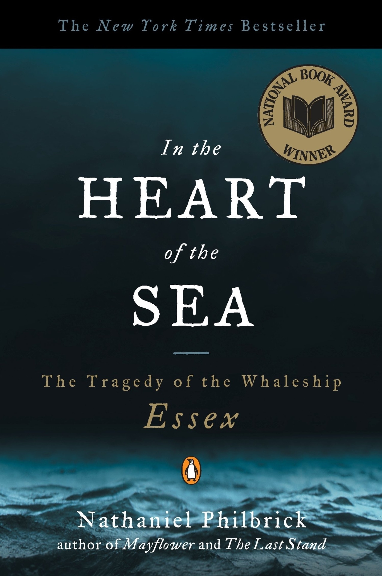 Capa do livro "In the Heart of the Sea", de Nathaniel Philbrick - Divulgação