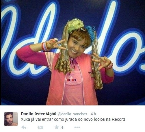 Xuxa na Record e muitos memes na internet