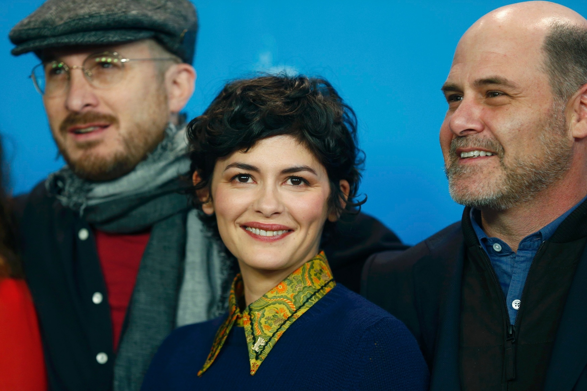 5.fev.2015 - Darren Aronofsky, Audrey Tautou e Matthew Weiner se apresentam como jurados na abertura do Festival de Berlim - Hannibal Hanschke/Reuters