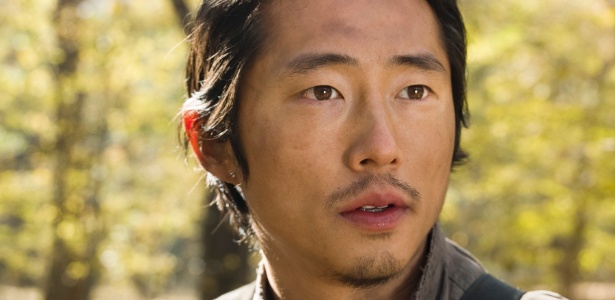 O ator Steven Yeun, que interpreta Glenn em "The Walking Dead"