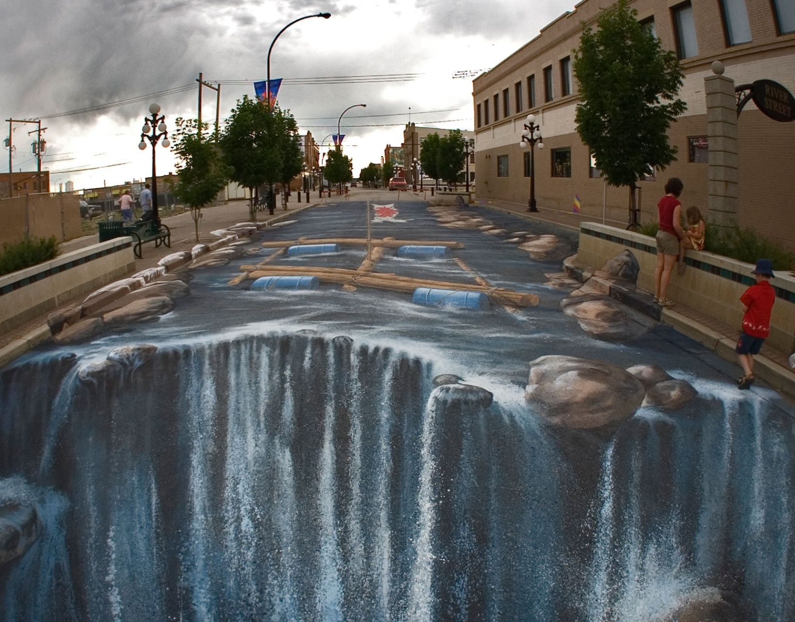 A obra "The Waterfall", de Edgar Mueller - Edgar Mueller