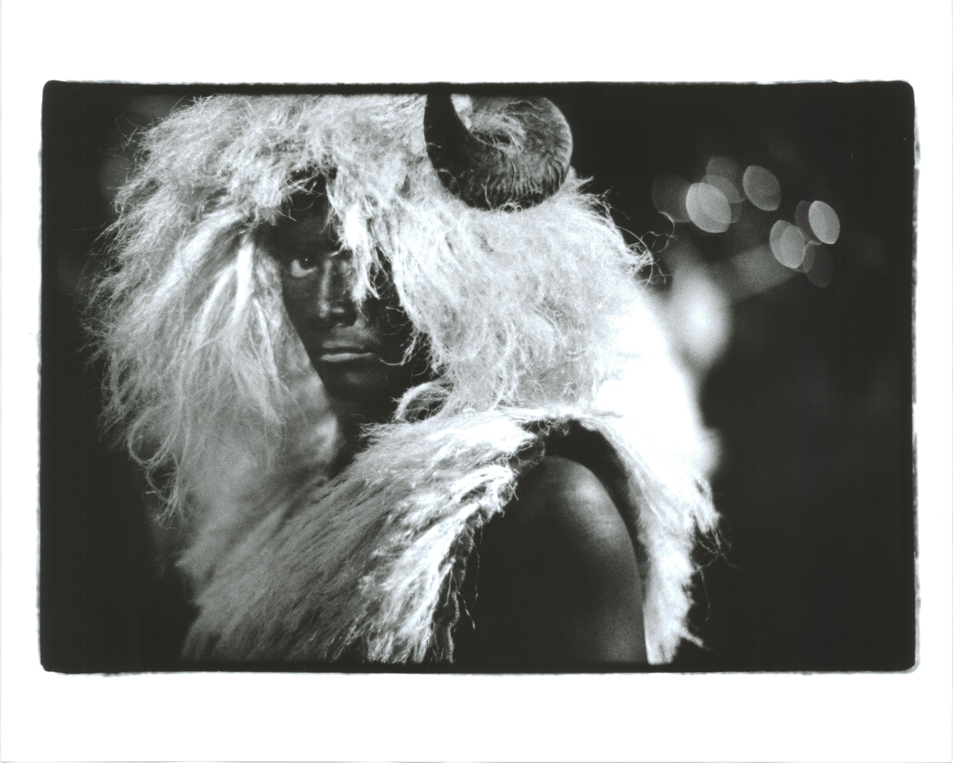 Dia de los Muertos: imagem feita no México que faz parte da exposição "Jessica Lange: Fotógrafa", que a atriz inaugura no Museu da Imagem e do Som de São Paulo; imagens foram feitas com câmera analógica e reveladas em papel - Jessica Lange/Divulgação